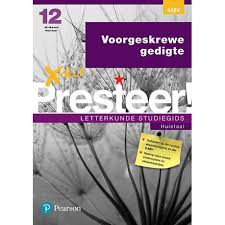 X Kit Presteer Voorgeskrewe Gedigte Afrikaans Huistaal Graad 12 Studiegids Buy Online In South Africa Takealot Com