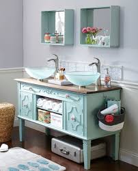 What is the height of a makeup vanity? 18 Diy Bathroom Vanity Ideas For Custom Storage And Style Better Homes Gardens