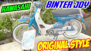 Binter kh 1972 song by : Kawasaki Binter Joy Original Style By Boncu Motor Burnout 2018 Solo Youtube