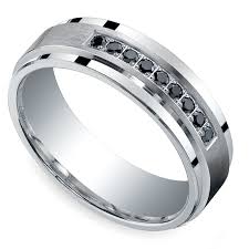 Black And Silver Wedding Band Mens Black Diamond Men S Silver Wedding Ring Mens Diamond Wedding Bands Blue Diamond Engagement Ring Black Diamond Wedding Bands