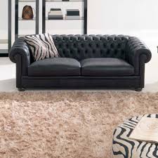 Official chesterfield sofas made in uk. Chesterfield Sofa King Natuzzi Leder 2 Personen Schwarz