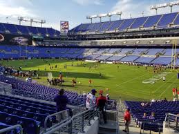 M T Bank Stadium Section 120 Baltimore Ravens