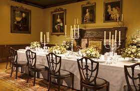 They capture the style of the downton homes but with a few modern twists. Downton Abbey Dining Room Myka Myer Etiquette Expert Table Manners The Glam Pad