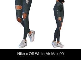 Not compatible with height mod download ** what i mean by not being. Hypesim Nike X Off White Air Max 90 Male Female Sims 4 Clothing Sims 4 Sims