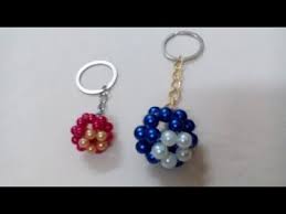 شرح عمل علاقة بالعقاش بالخرز شكل كرة أجمل صدر كروشي Youtube