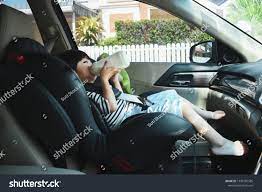 Baby Boy Sucking Milk On Car Stock Photo 1338785585 | Shutterstock