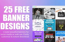 Captivate your potential clients with customized social media banners designed by professionals. Free Social Media Banner Designs Mediamodifier