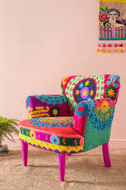 Surat Velvet Arm Chair Ian Snow Ltd In 2021 Funky Chairs Upholstered Chairs Arm Chairs Living Room