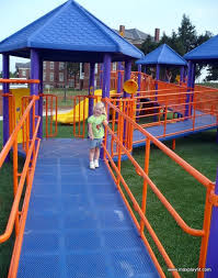 Preschool In Virginia Adds New Inclusive Tot Playground Accessible Playgrounds Playground Kids Indoor Playground Public Playground