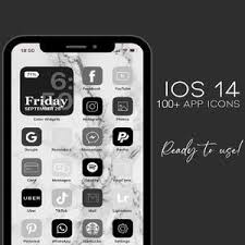 100 Ios 14 App Icons Blue Sky 70 Custom Your Iphone Home Screen Widget With Words Aesthetic App Covers In 2020 App Icon Icon App