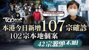 累計確診個案 什麼是「嚴重新型傳染性病原體呼吸系統病」呈報準則？ 曾有確診或疑似個案居住過的住宅大廈名單 曾有確診患者在出現病徵期間乘搭過的交通工具名單 新冠肺炎香港疫情時間表. é¦™æ¸¯ç–«æƒ…åˆåå¼¹ ä»Šæ—¥å¢ž107å®—ç¡®è¯Š ä¸ªæ¡ˆ