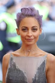 Celebrity Purple Hair Photos Singers Actresses Nicole Richie Hair Lavender Hair Purple Hair
