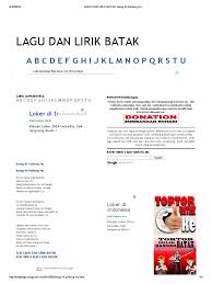 Chord kunci gitar dongani ma au the boys trio lirik lagu hu haholongi ho tudoshon dirikkon ajari ma au pasonanghon ho dengan kunci atau chord gitar lengkap. Lagu Dan Lirik Batak Inang Ni Gelleng Hu
