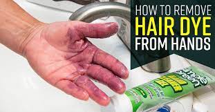 Use an oil as a cleanser nearly any kind of facial or hair oil — think coconut, argan, rosehip, or almond — can double as a cleanser to break down larger stains. How To Remove Hair Dye From Hands Simple Green