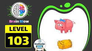 Kunci jawaban brain out level 101 102 103 104 105 106 107 108 109 110 bahasa indonesia dengan pertanyaan :level 101 buatlah angka terbesarlevel 102 berapa an. Brain Blow Level 103 Feed The Piglet Walkthrough Youtube