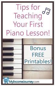 Tips For Teaching Your First Piano Lesson Plus Bonus Free Printables Teach Piano Piano Music First Piano Lessons Piano Teaching Piano Teaching Resources