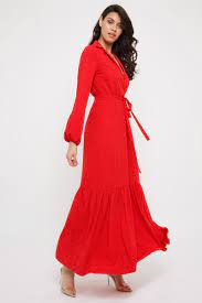Our long sleeve dress online shopping experience brings the latest fashions to your doorstep, and the affordable prices in our boutique mean that you can always keep your wardrobe on point. Tfnc Ziggy Red Maxi Dress Tfnc Party Dresses