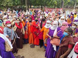 अब आशा कार्यकर्ताओं ने खोला मोर्चा, जमकर लगाए नारे- देखें वीडियो |Asha  workers protest against MP government - watch video | Patrika News