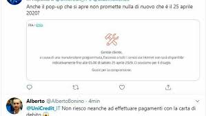 Unicredit Down I Servizi Online Della Banca Sono Irraggiungibili