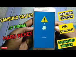 The samsung galaxy s series of smartphones allows you to lock your phone's screen to prevent accidental touches or unauthorized prying eyes. Video Samsung J7 Prime Pattern Unlock