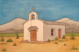 View rv campgrounds between calera and chapel hill. Calera Chapel 5 X 7 Mission Mary West Texas Etsy