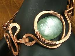Hammered Copper Bracelet Copper Jewelry Handmade Jewelry Work Jewelry