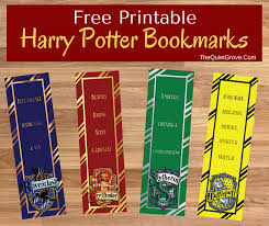 Free Harry Potter Printable Bookmarks Harry Potter Bookmark Harry Potter Printable Bookmarks Bookmarks Printable