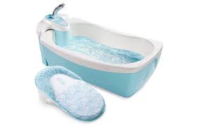The wall that's been built out in order to fit in the basin and the loo's concealed cistern provides just enough room to tuck yourself away. Top 15 Best Baby Bathtubs