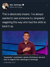 We are heartbroken to share that our dear brayden smith recently passed away unexpectedly, smith's mom, debbie smith, said on twitter. Ken Jennings On James Holzhauer Jeopardy