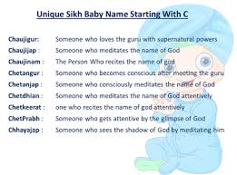 See the full list of baby boy names starting with j. What Are Some Unique And Modern Sikh Baby Names Quora