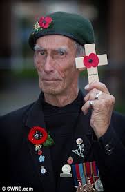 Veteran Bill Daw forced to stand outside Morrisons selling poppies