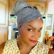 Knotless Braided Gray Wig