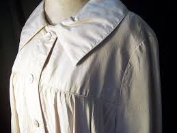 Vintage 70 39 S Oscar De La Renta Artist 39 S Smock Raincoat Artist Smock Fashion Smocking
