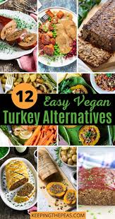 Cornish game hens can often be juicier than turkey, and they cook in less time, making them an easy and tasty alternative. 12 Easy Vegan Turkey Alternatives For Your Holiday Meal Vegan Turkey Vegan Thanksgiving Recipes Fall Vegan Recipes