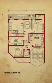 Ground Floor Plan 7 5 Marla House