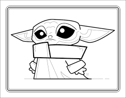 Showing 0 coloring pages related to star wars baby yoda. Baby Yoda Coloring Book Vulture Martin Gee