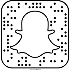 Snapchat Logo Coloring Pages - Get Coloring Pages