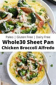 Whole30 Chicken Broccoli Alfredo Chicken Broccoli Alfredo Whole Food Recipes Paleo Recipes