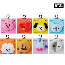As seen bt21 cooky tata shooky koya chimmy rj mang and big mascots of armybomb feat. Bts Bt21 Official Authentic Goods Hair Tie Cooky Tata Chimy Koya Shooky Rj Etc Ebay