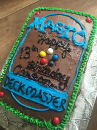 Birthday Cake For 13 Year Old Boy Magic The Gathering Birthday Cake For My 13 Year Old Son Boy Birthday Parties Cake Birthday Parties