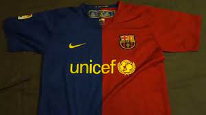 🔵🔴 more than a club. Retro Review 2008 2009 Fc Barcelona Replica Home Jersey Youtube