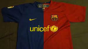 The new fc barcelona home kit goes on sale to the general public on june 4 at all barça stores and via the usual sales outlets worldwide. Retro Review 2008 2009 Fc Barcelona Replica Home Jersey Youtube