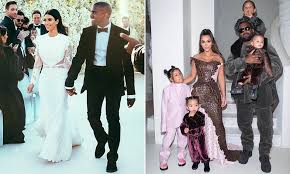 Kim kardashian is officially mrs. Kim Kardashian And Kanye West Rocked By Claims Their Marriage Is Over After Six Years Daily Mail Online