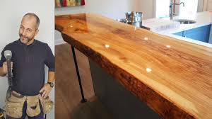 Top cedar city bars & clubs: How To Build A Live Edge Counter Top For Under 500 00 Youtube
