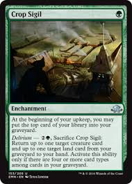 Maybe you would like to learn more about one of these? Crop Sigil Eldritch Moon Gatherer Magic The Gathering