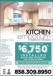 It's white inside and out. Complete Kitchen Kitchen Emporium San Diego Ca