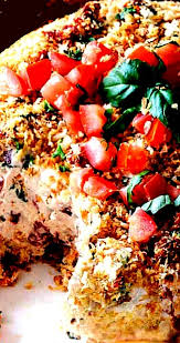 Bruschetta Cheese Ball Cheese Ball Recipes Easy Appetizer Recipes Cheese Ball