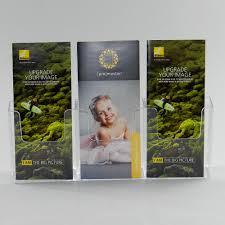 Part of our acrylic display range, we can create a uniquely designed wall brochure system to suit your requirements. Wall Mounted Brochure Holder Add On Display Pocket