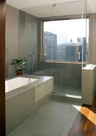 Simple bathroom plan for small bathroom. Gray Modern Bathroom Ideas Houzz