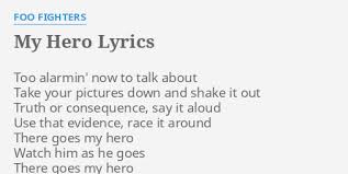 Foo fighters my hero album. My Hero Lyrics By Foo Fighters Too Alarmin Now To